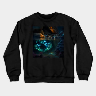 Ethereal Mystic Waters Crewneck Sweatshirt